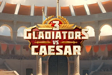 3 Gladiators vs Caesar spelautomat